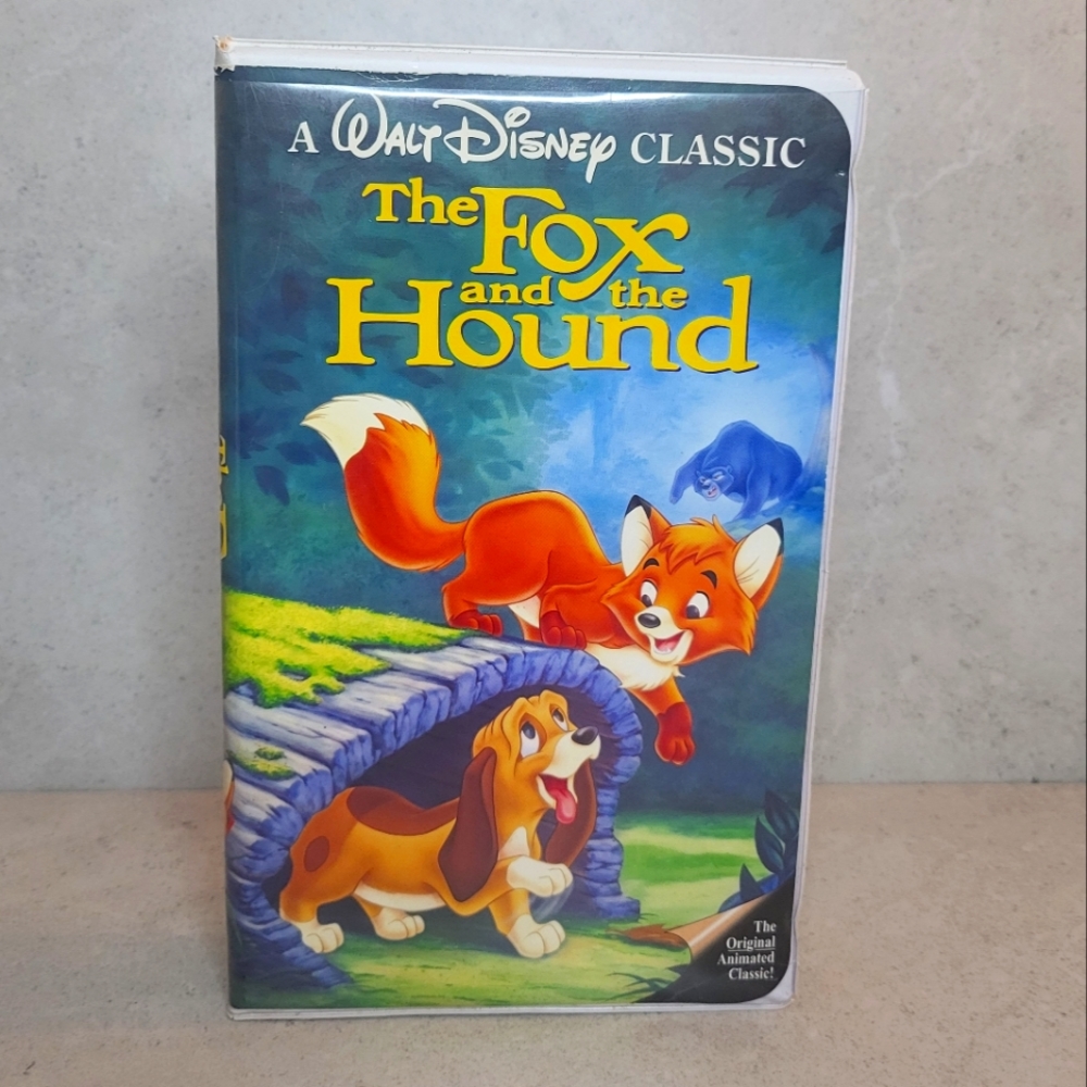 The fox and the Hound vintage black Dimond edition VHS collections disney movies
